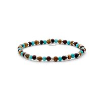 Bracciale Antracite Tris in Pietre dure BTR11 ORBIT
